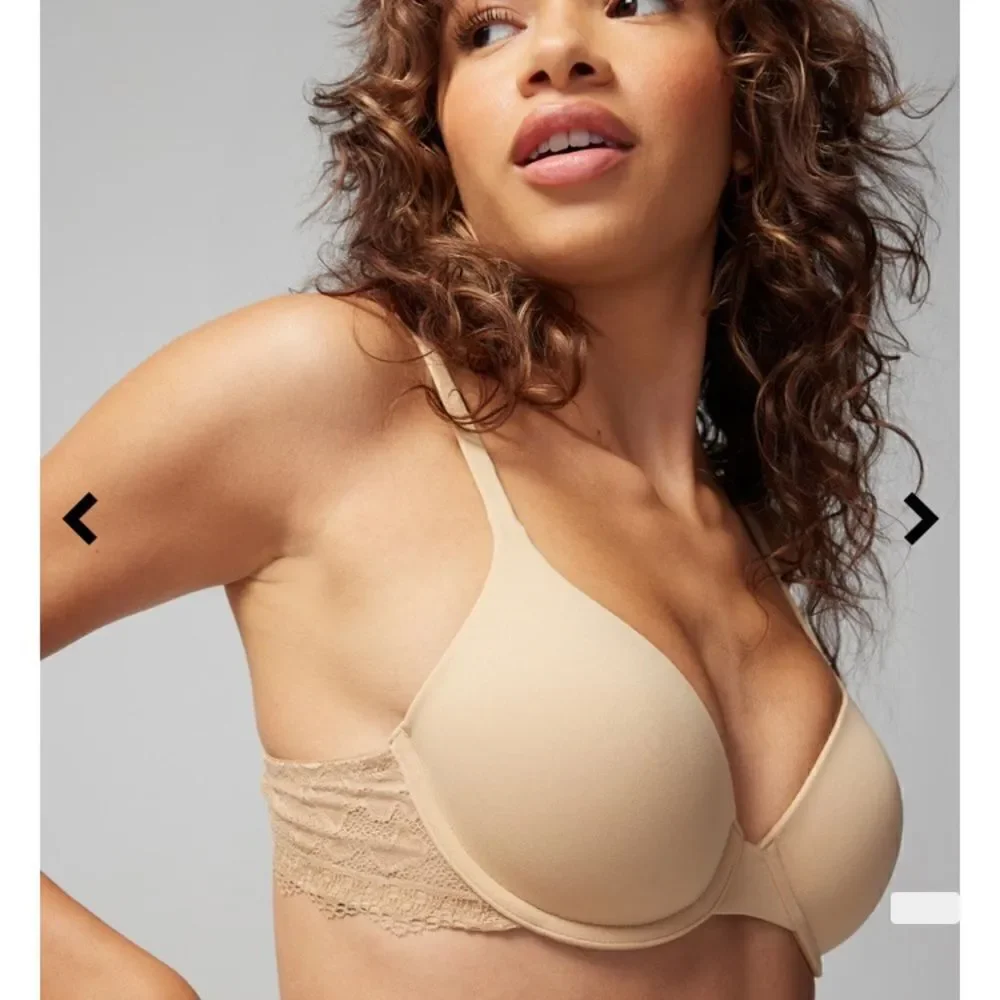Soma Embraceable Enchanting Lace Demi Bra- black